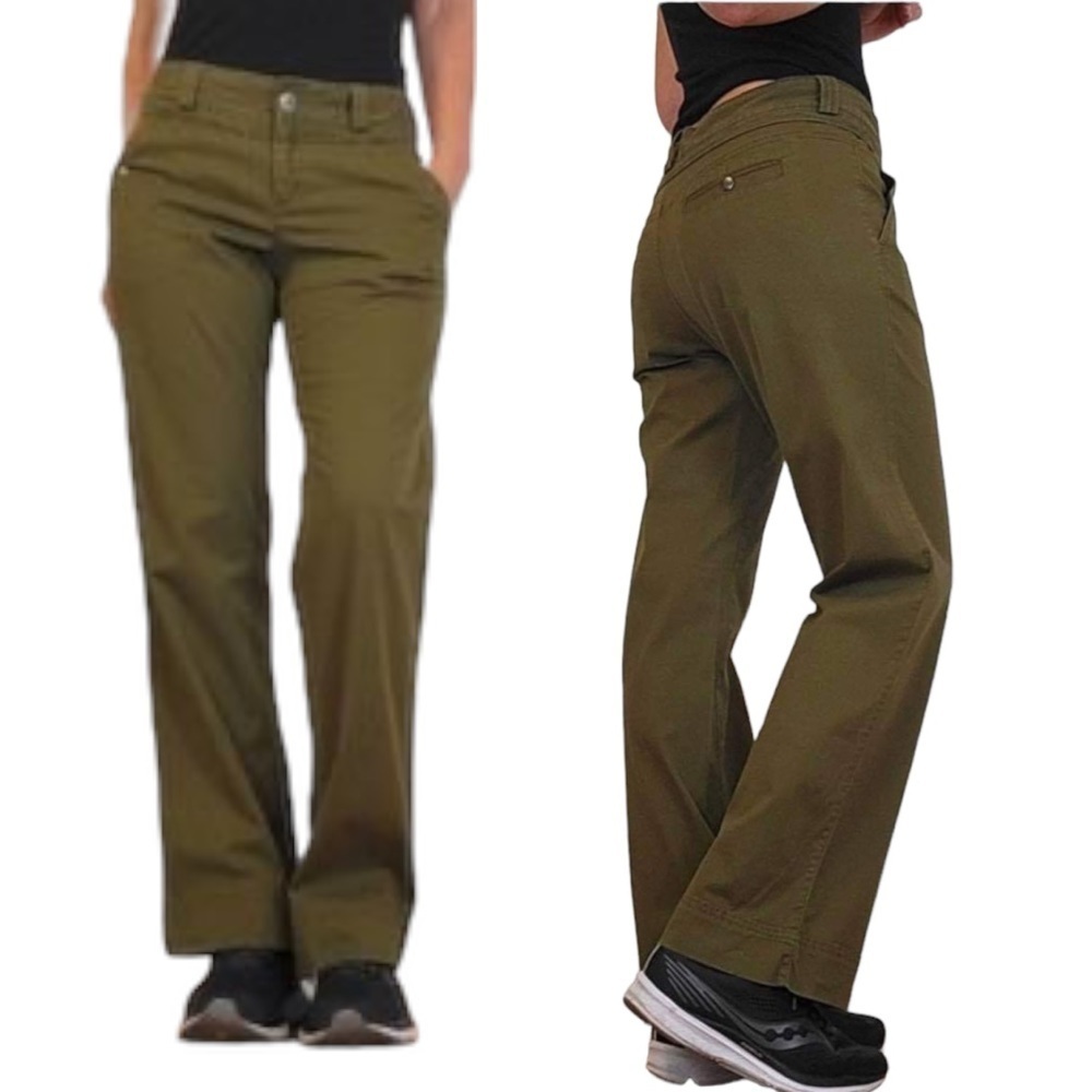 Athleta Beach  Comber Pant in Earth Green size 2